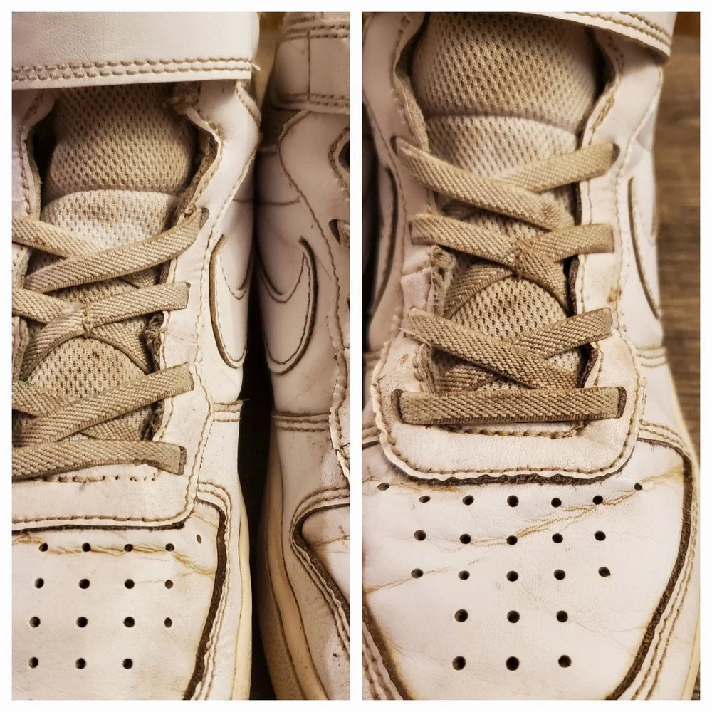 Nike Court Borough Mid 2‎ Sneakers Youth Size 1Y White